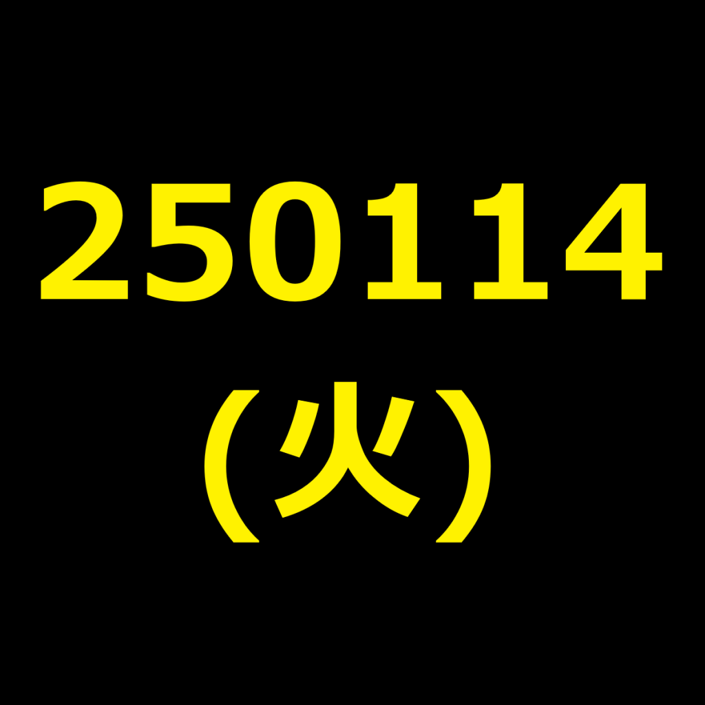 20250114(火曜日)の株式デイトレード・アイキャッチ